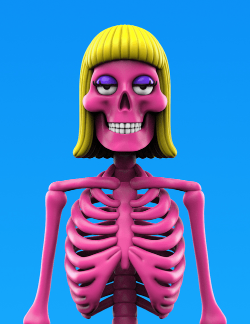 Female Skeleton #26