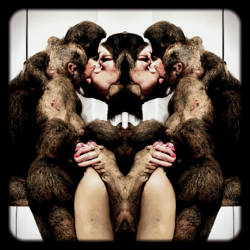 Ape Passion: Ape Hot in the Ape Hut GIF Deluxe (Single Ape Edition)