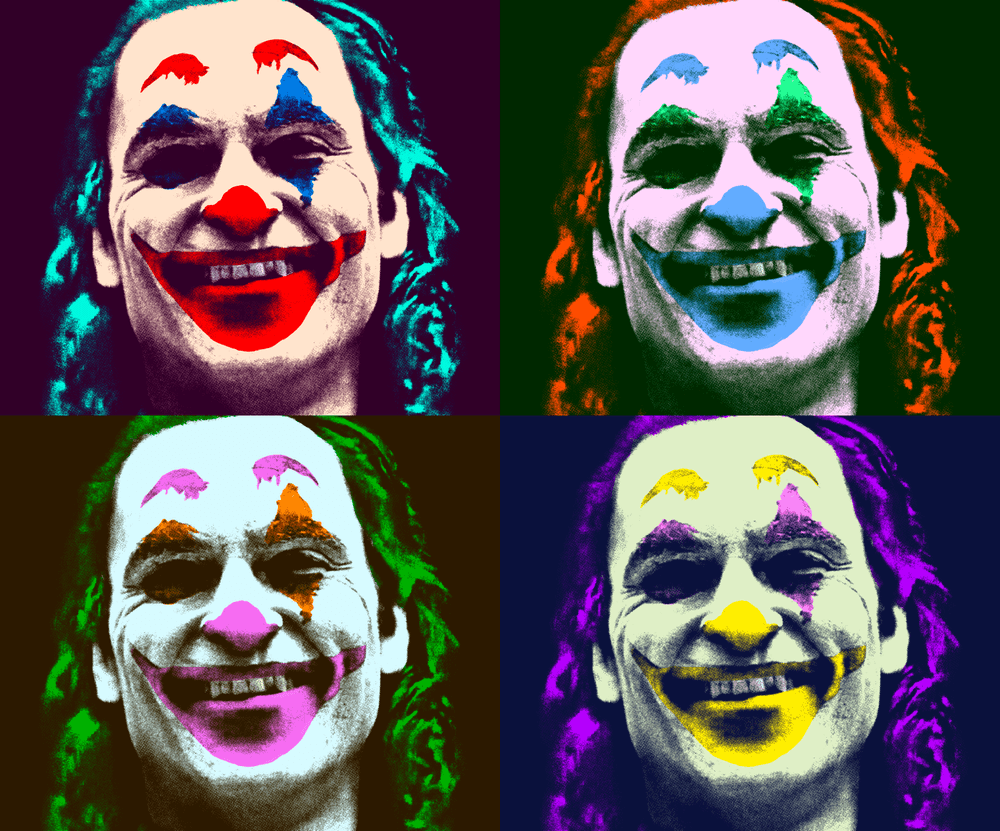 Joker / Joaquin Phoenix / Andy Warhol Style - Batman World | OpenSea