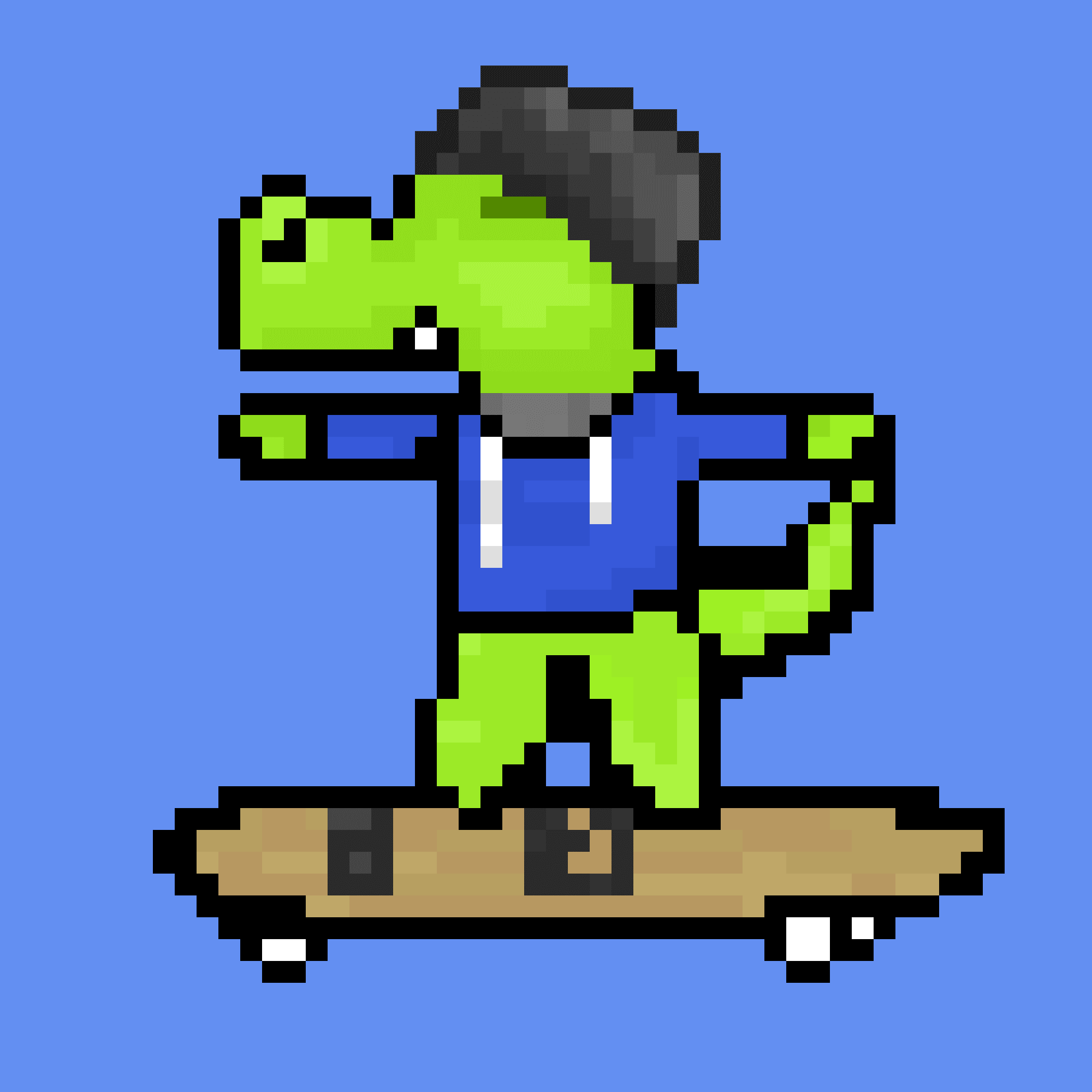 Gator Skater #080 - Gator Skaters NFT | OpenSea