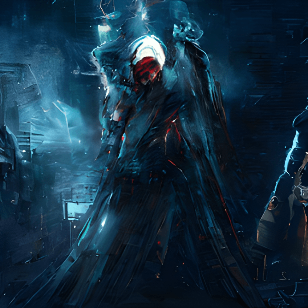 47 Cyberpunk Noir Wizard. - Unearthly Arts | OpenSea
