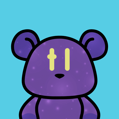 TL Bear Purple Mystik