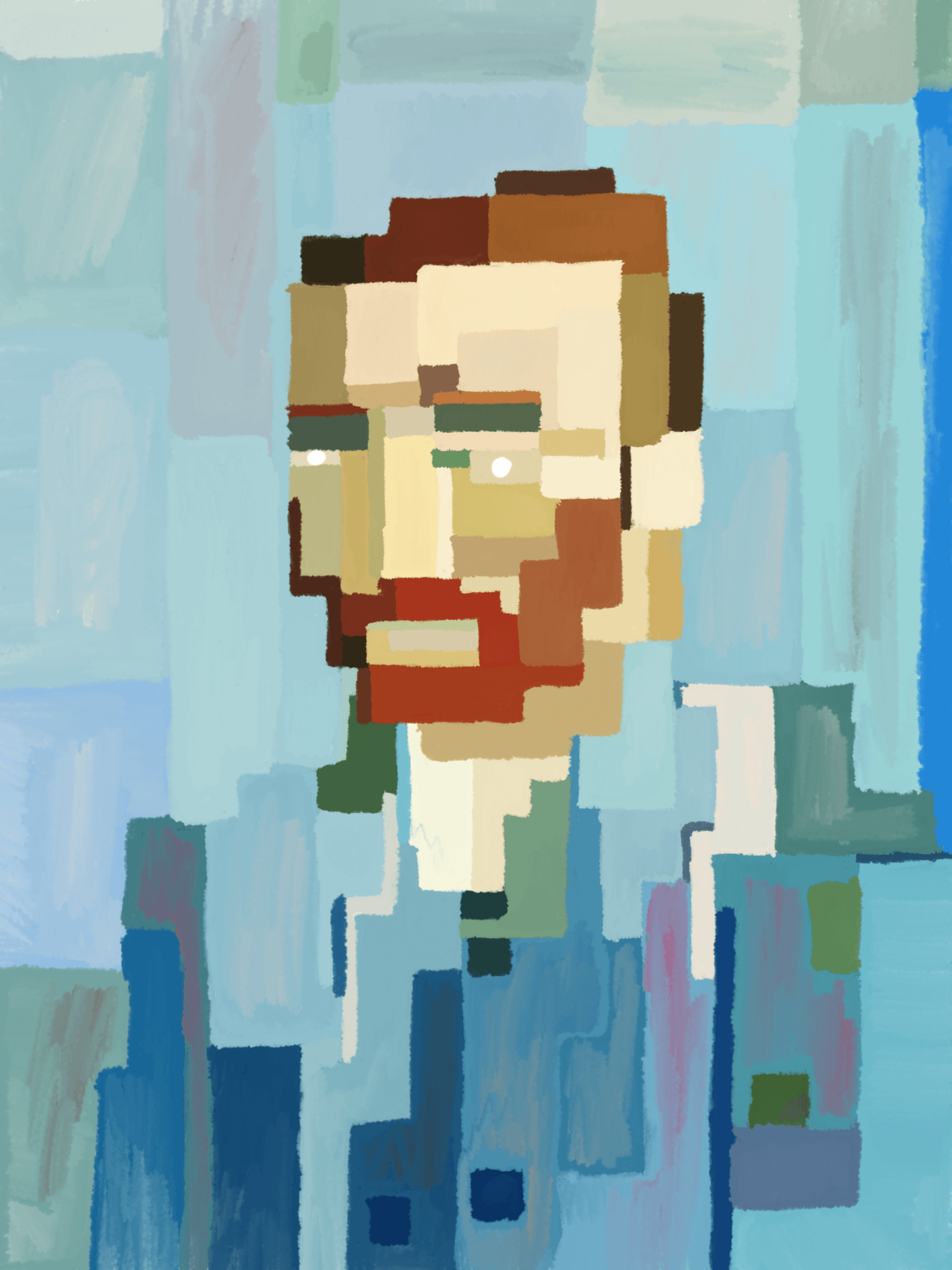 Self Portrait by Van Gogh !