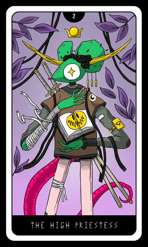 Rosko Sees the Future: The High Priestess - Color Variant 11
