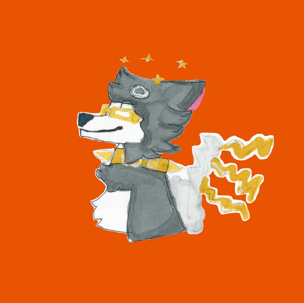 Gray wolf Animal Jam - cut out drawings | OpenSea