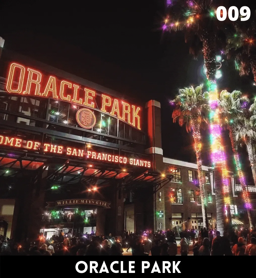 SF at Night 009 - Oracle Park