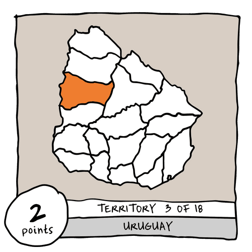 Territory 3/18 - Uruguay (Paysandú)