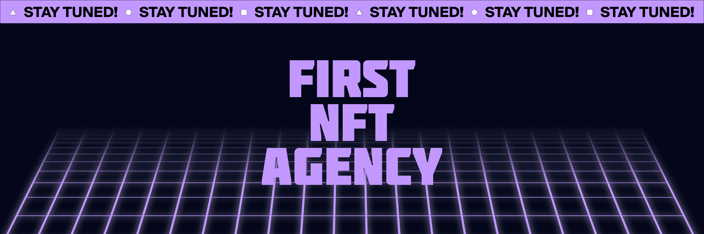 First_NFT_Agency_MATIC banner