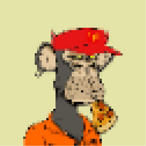 Fast Food Pixel Bored Ape #41