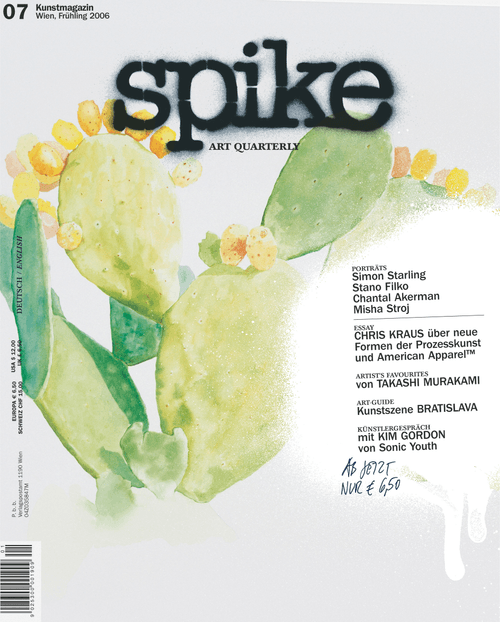 Spike Art Magazine Cover #07