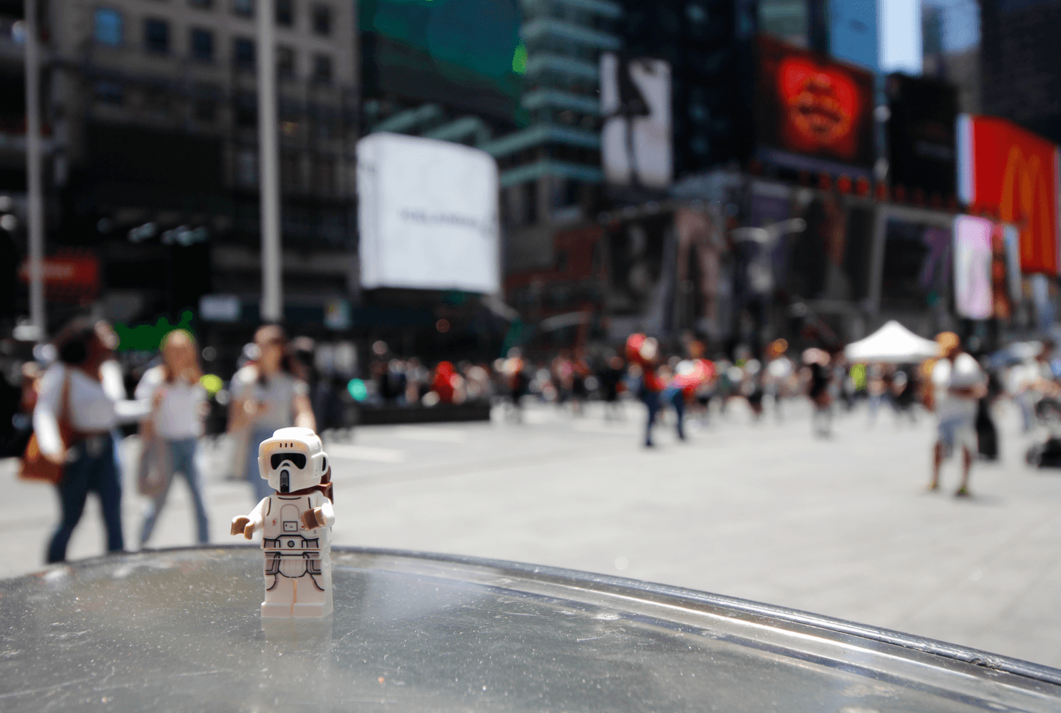 Nathaniel's Stormtrooper - Times Square