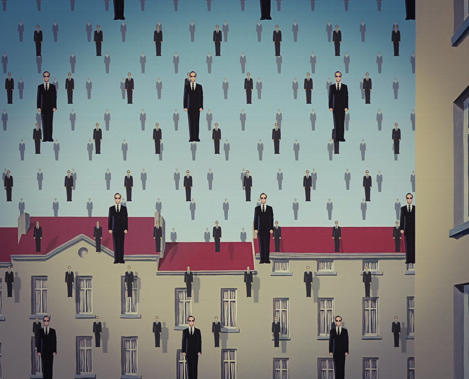 When Magritte Watched The Matrix