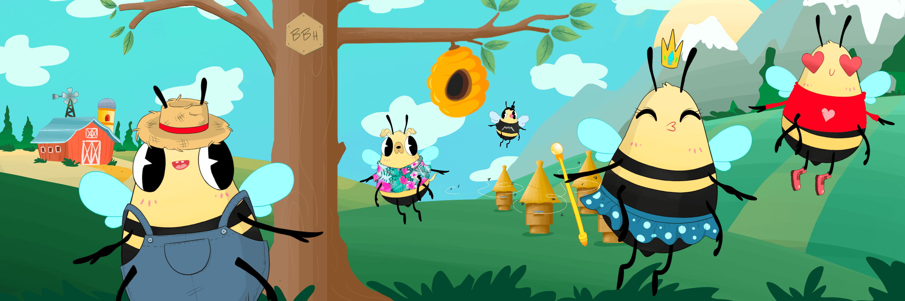 Buzzy Bees Hive