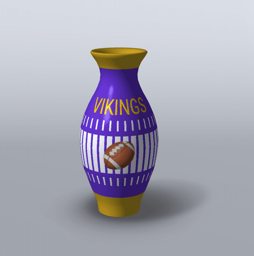 Vikings Football Ceramics