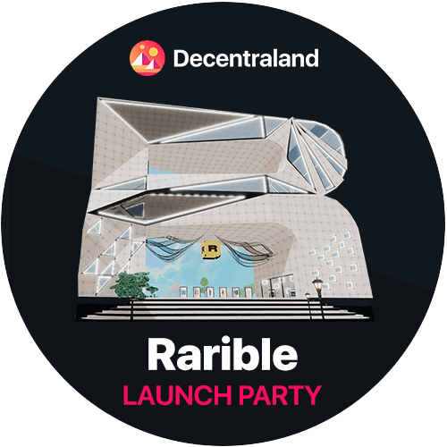 Rarible Launch Party @ Decentraland