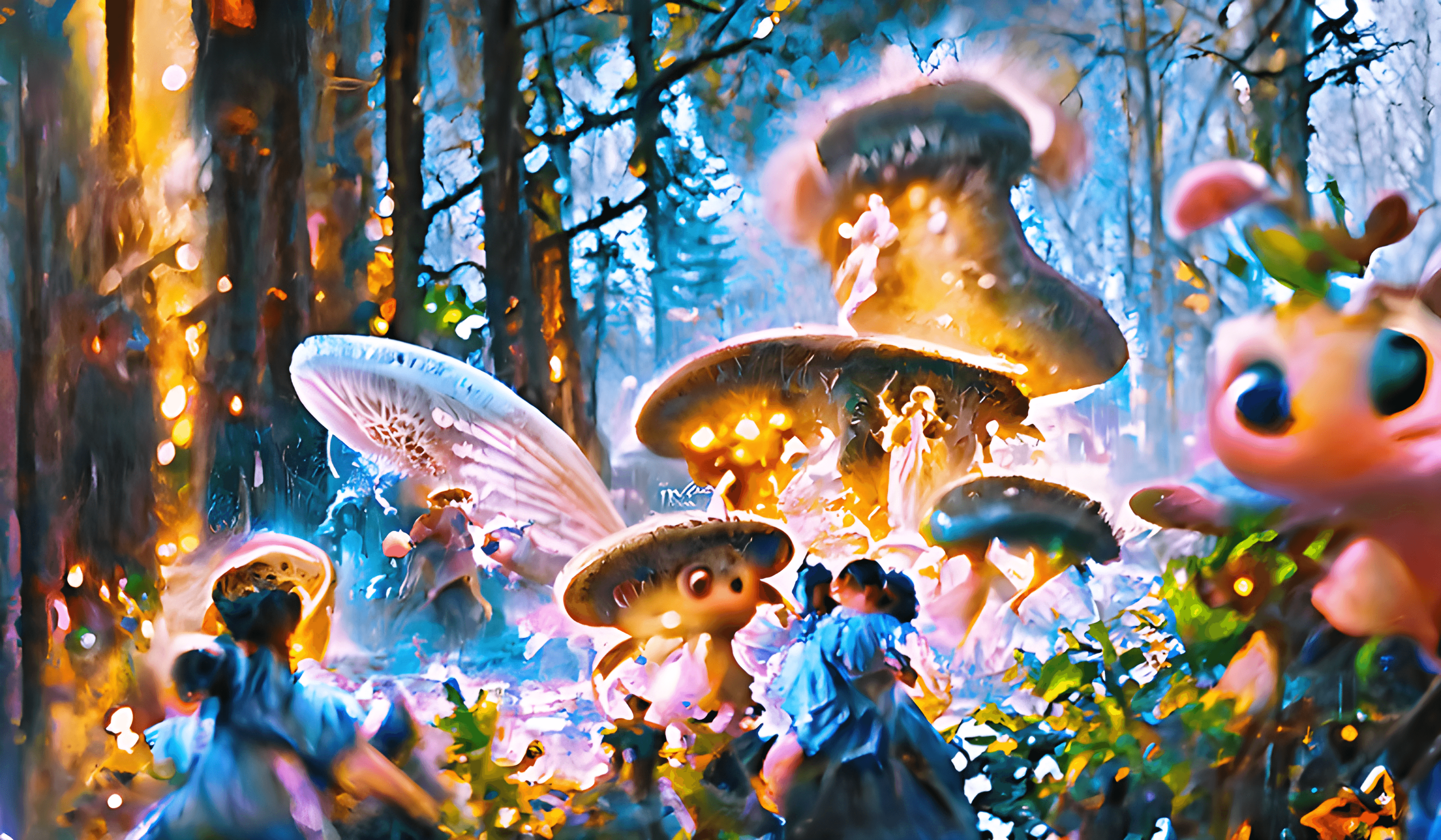 CWO#0007: Fairies in the Mushroom Forest