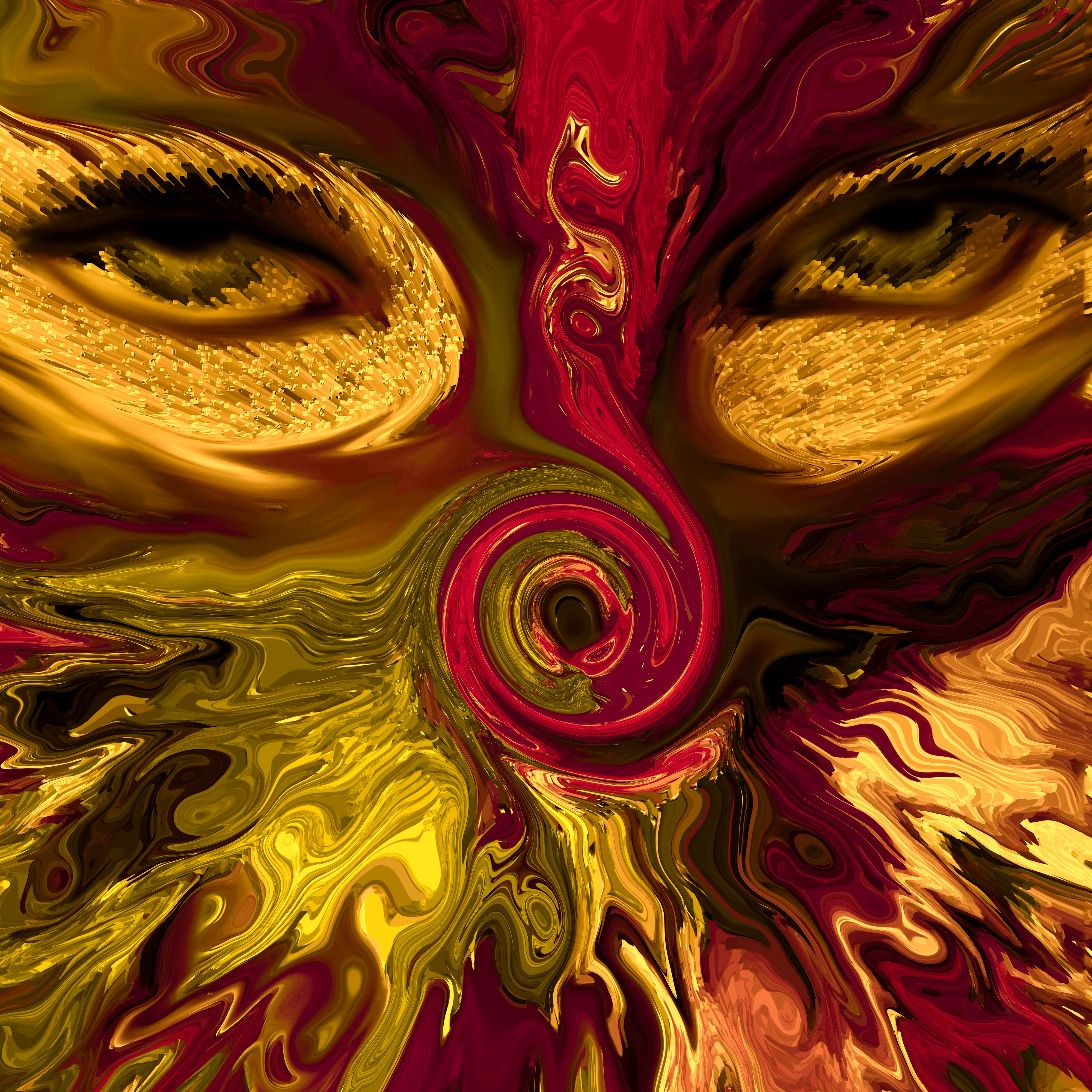 Woman with the Mask