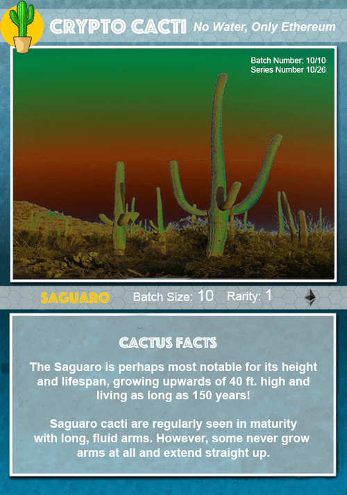 Crypto Cacti - Saguaro (10/10)