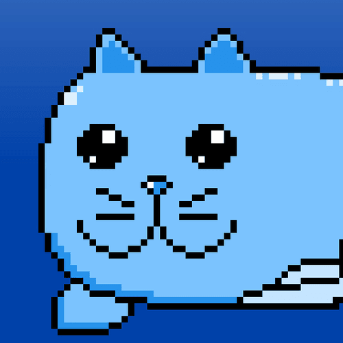 Pixel WhaleCat