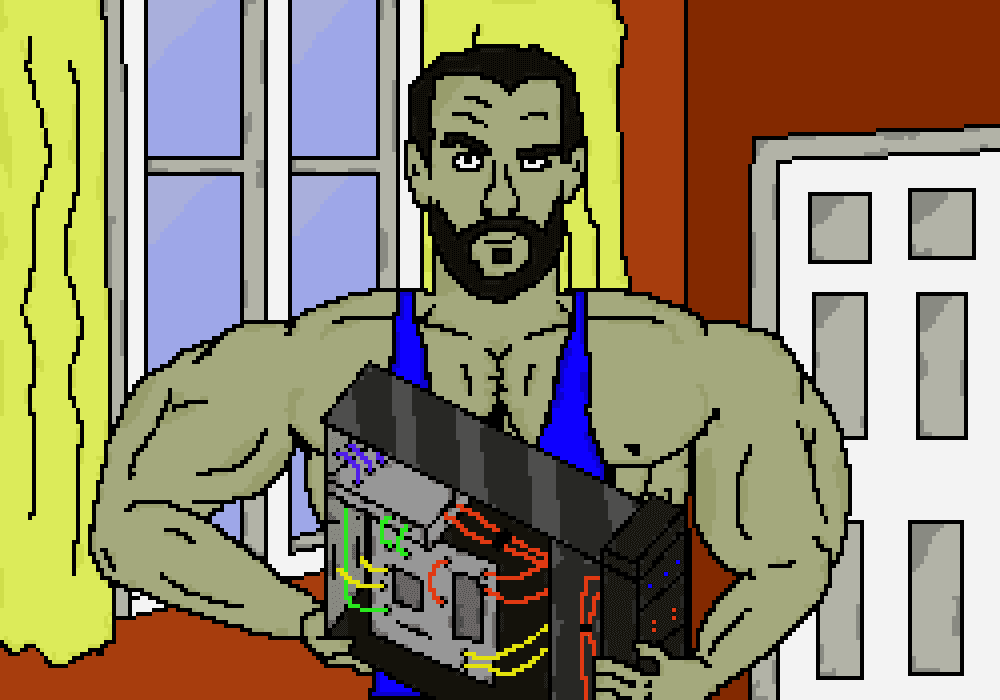 8-Bit Gym Bro #5483 - 8-Bit Gym Bros