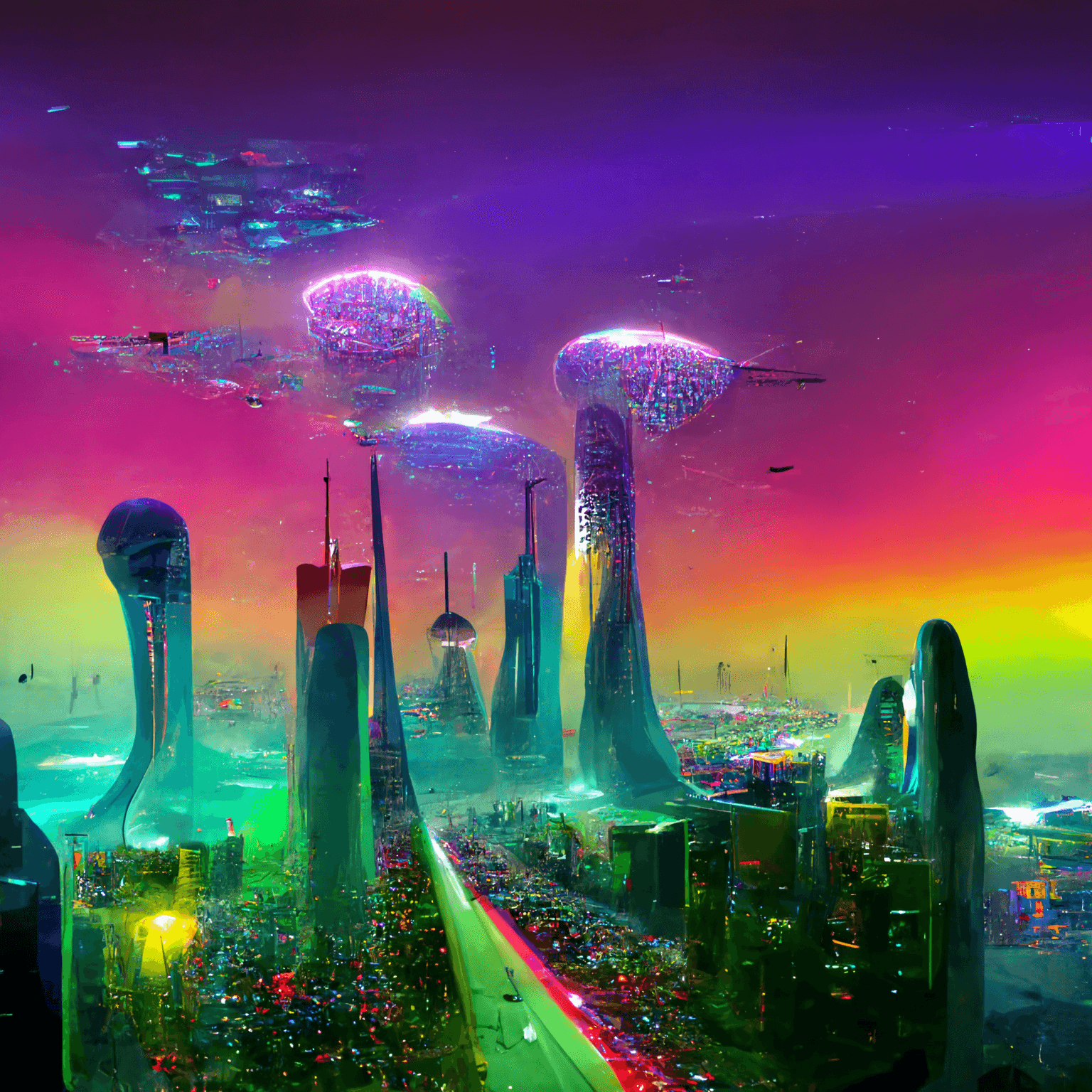 A world with aligned AGI 