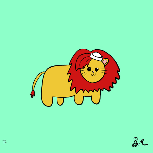 #98 Marcus, the Playful Lion