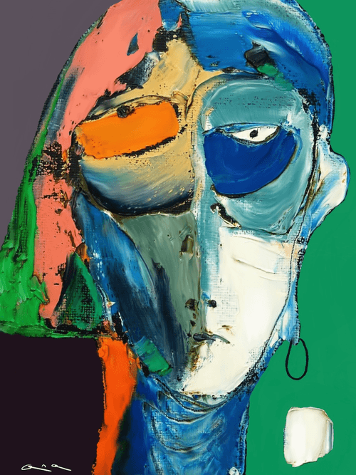 Expressionist Portrait #21