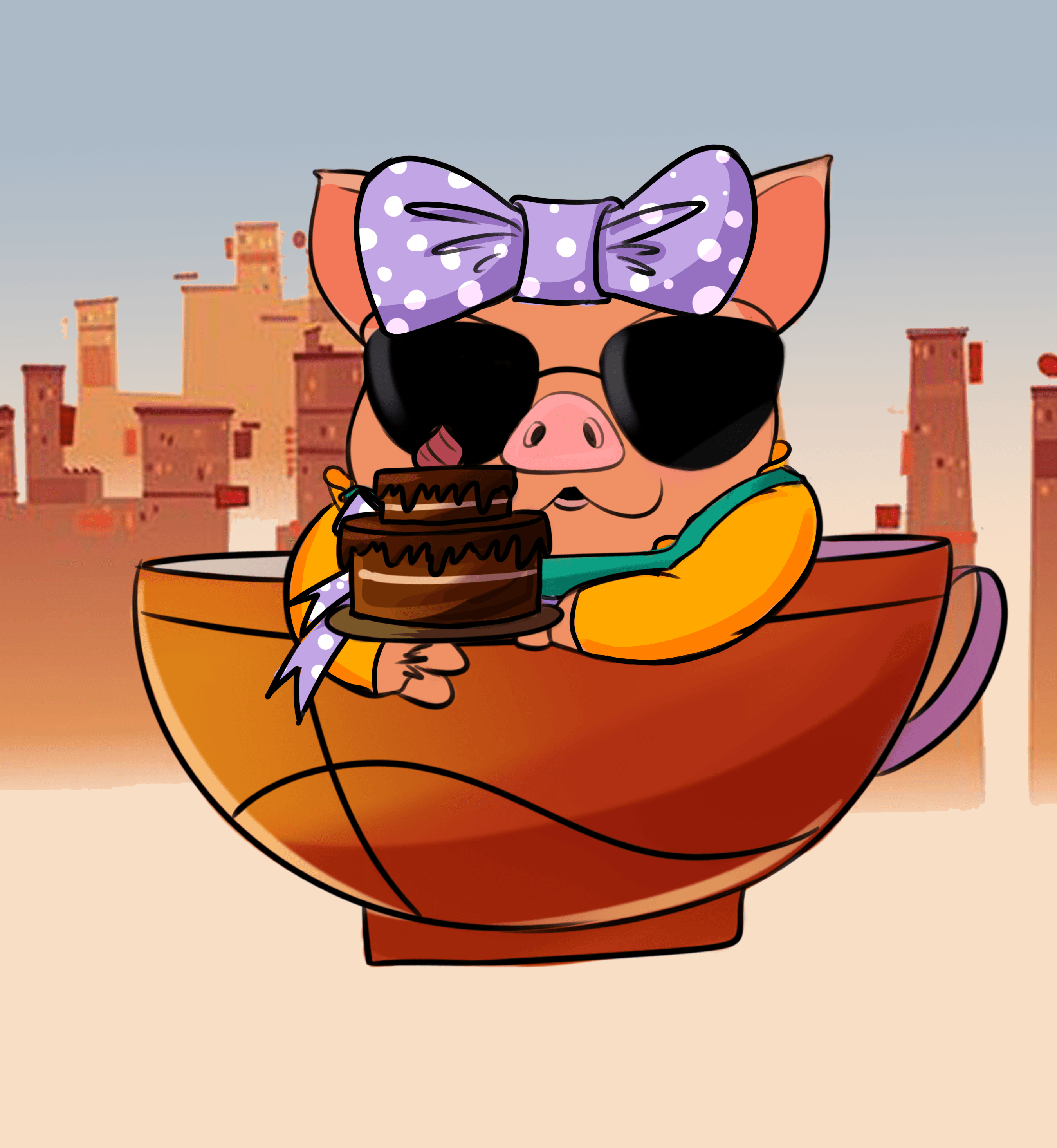Adorable Teacup Pig #21