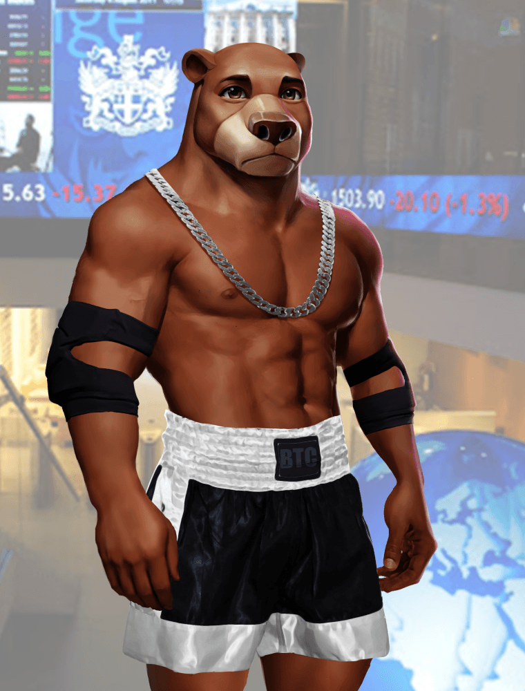 Wall Street Avatar Fighter Bear #227