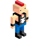 3D Pixel Character's