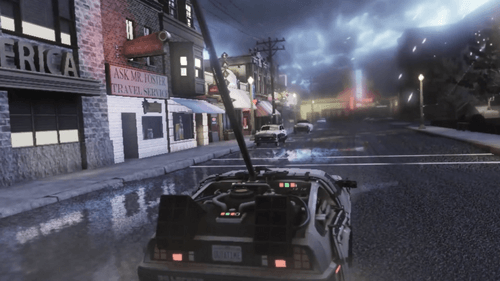 BACK TO THE FUTURE - time travel