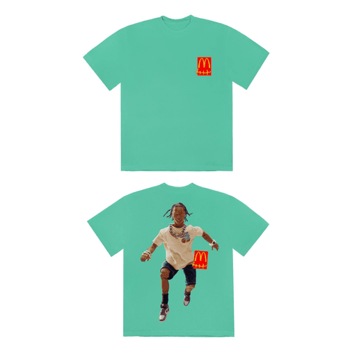 Travis Scott x McDonald's Action Figure Series T-Shirt Green #4