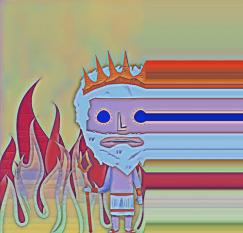 Gods of Greece - Extruded Hades #039