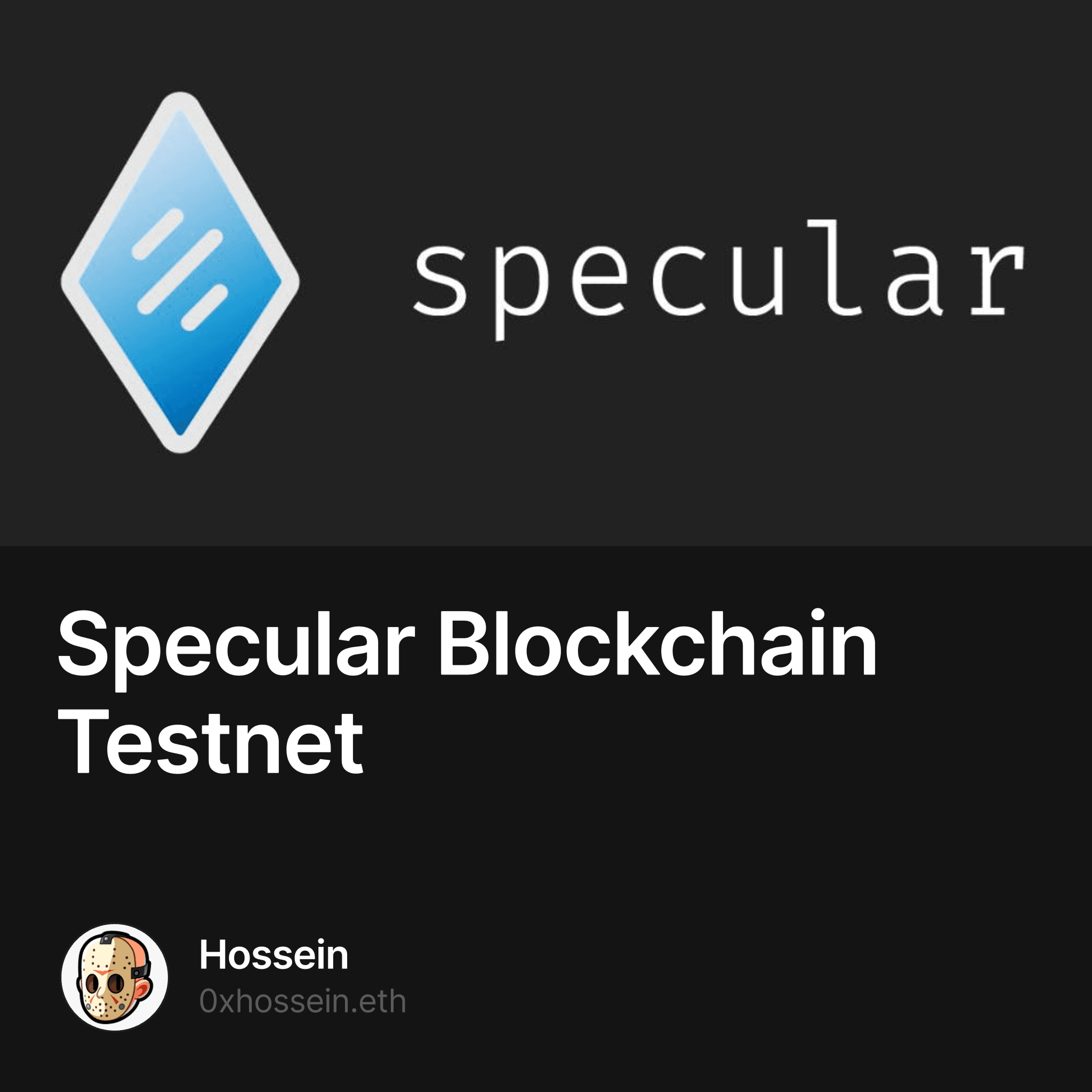 Specular Blockchain Collection OpenSea