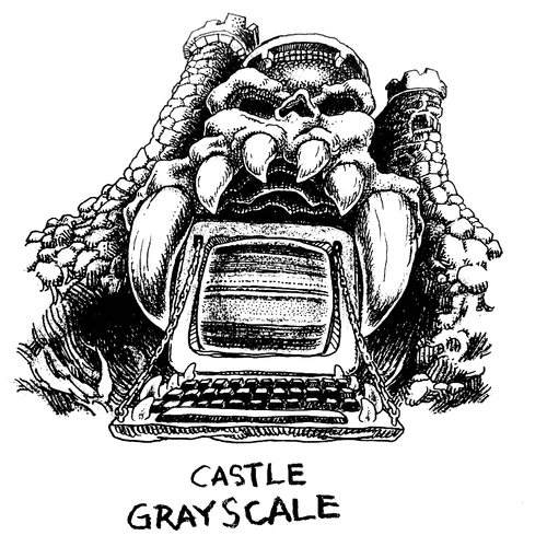 Castle Grayscale