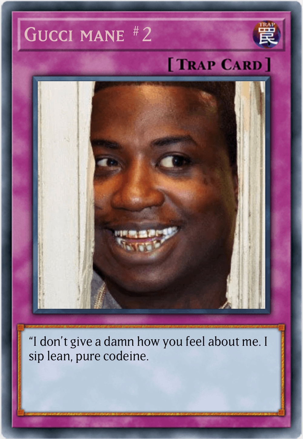 Gucci Mane Birthday Card ~ By Ms James