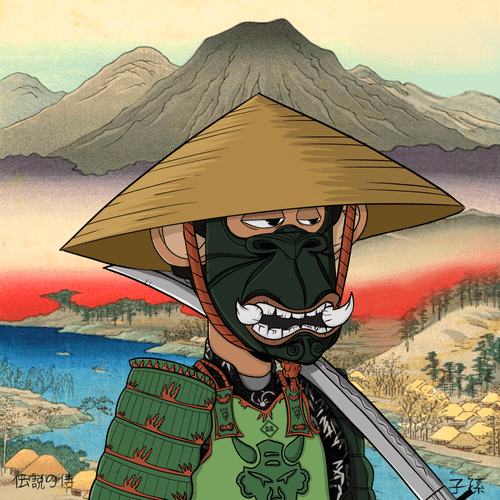 Bushido Ape Samurai, The Green Hellion