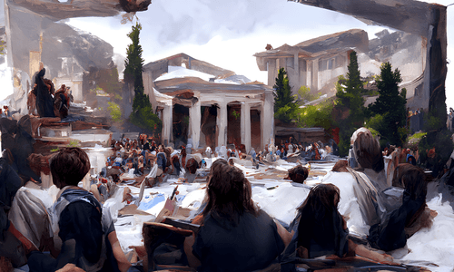 School of Athens Alternatives #1