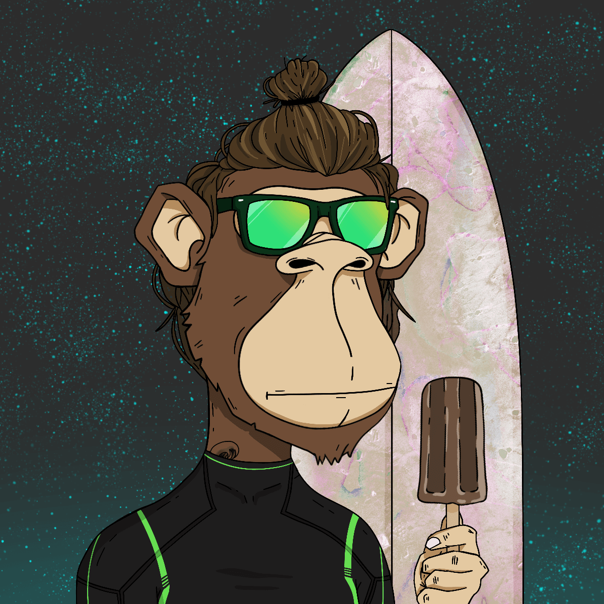 Chillin' Ape Surf Club #2107