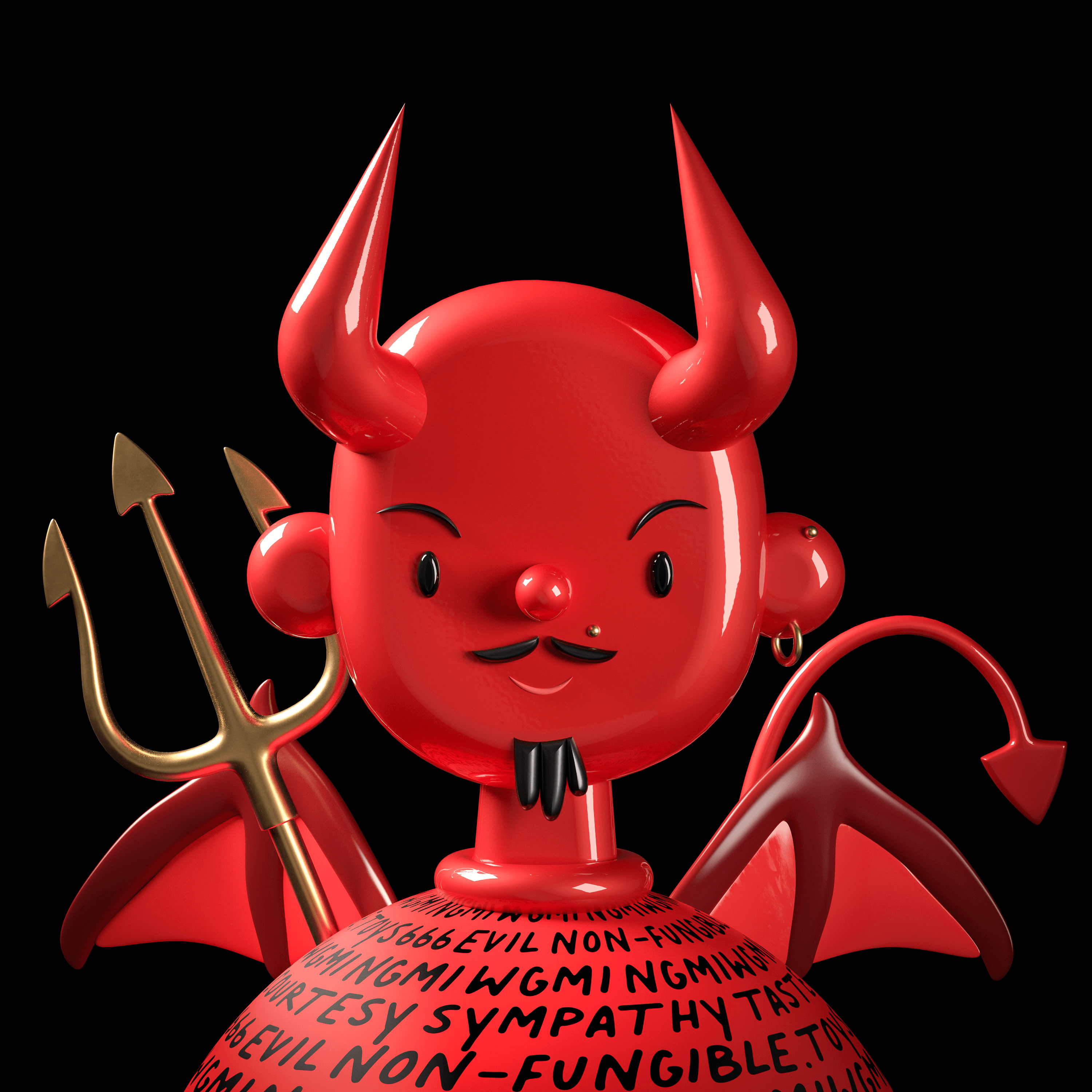Devil Toy Face
