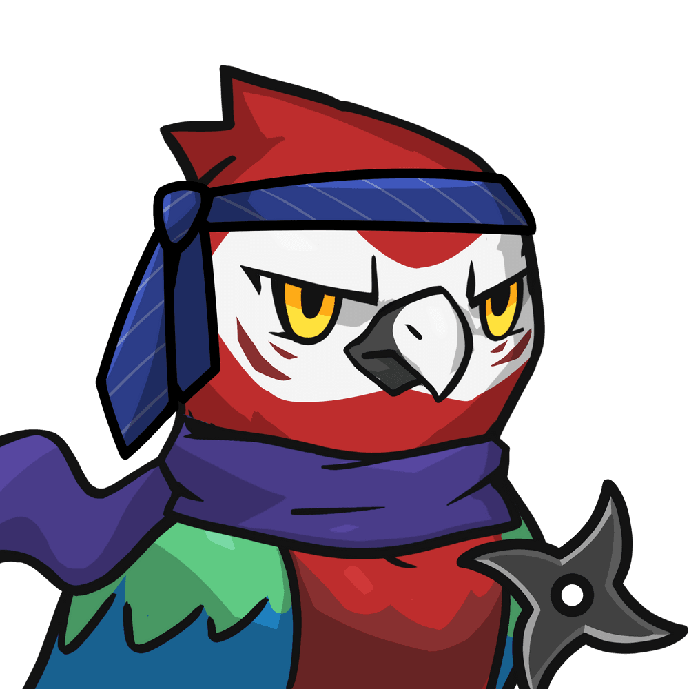 Narukami-Scarlet macaw #06848