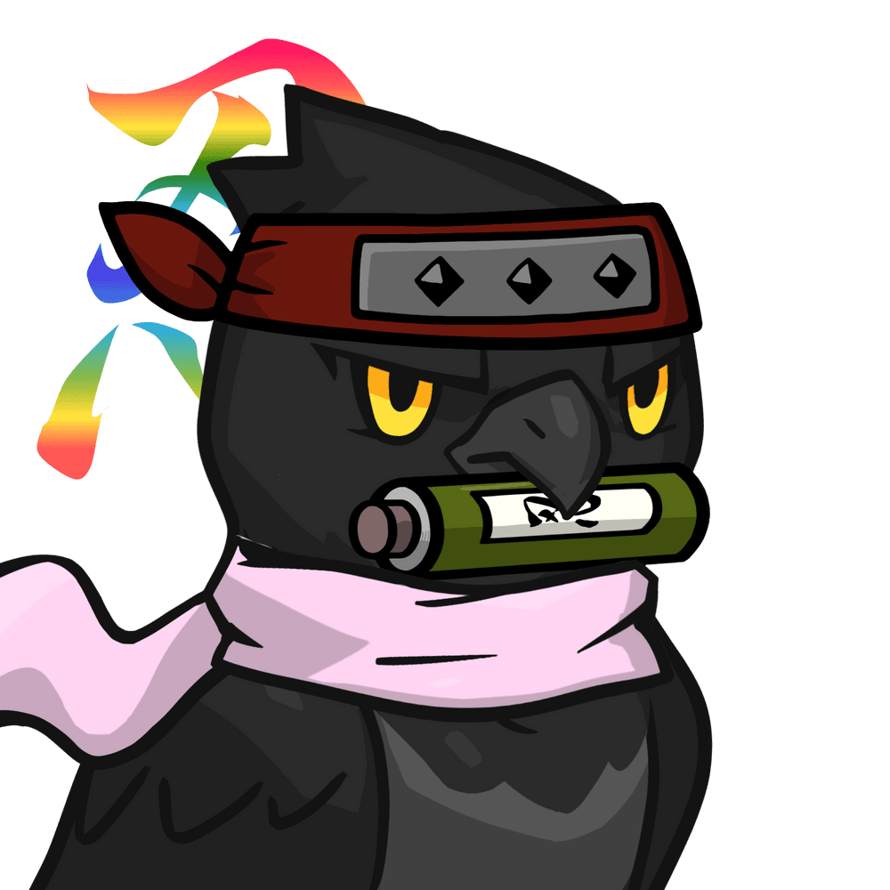 Narukami-Crow(scroll) #08861