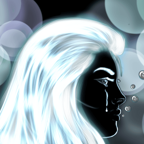 Bubble girl