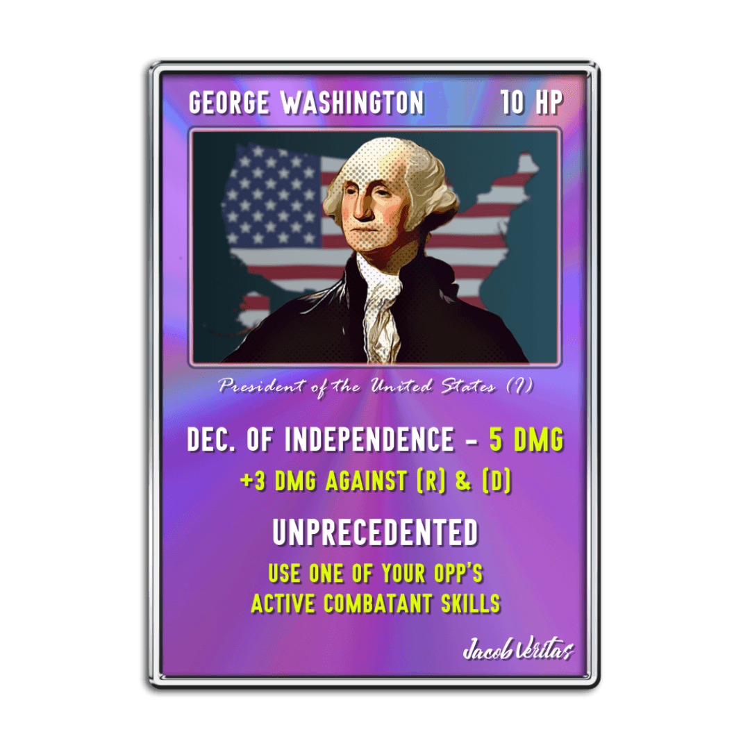 George Washington - Political Card Battle