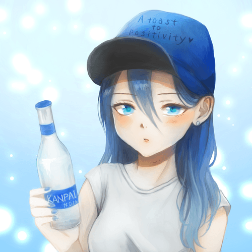 Kanpai Girl NFT #014