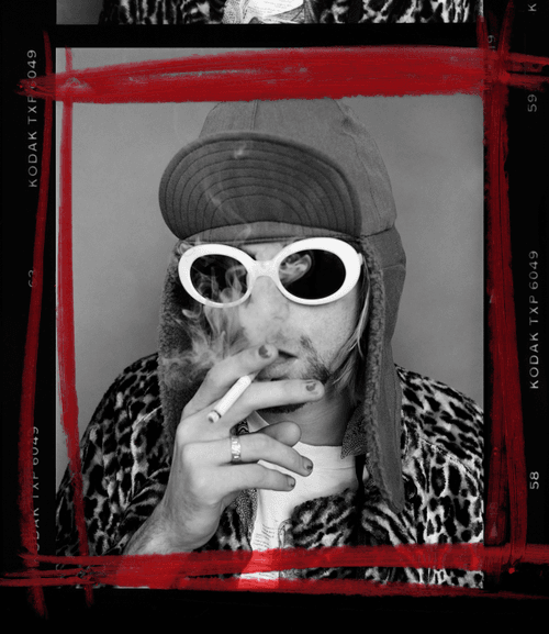 Kurt Cobain by Jesse Frohman