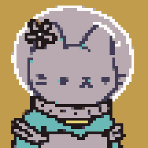 Bored Pixel Cat #2411