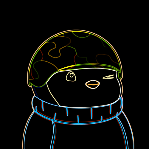 Neon Pudgy Penguin 139