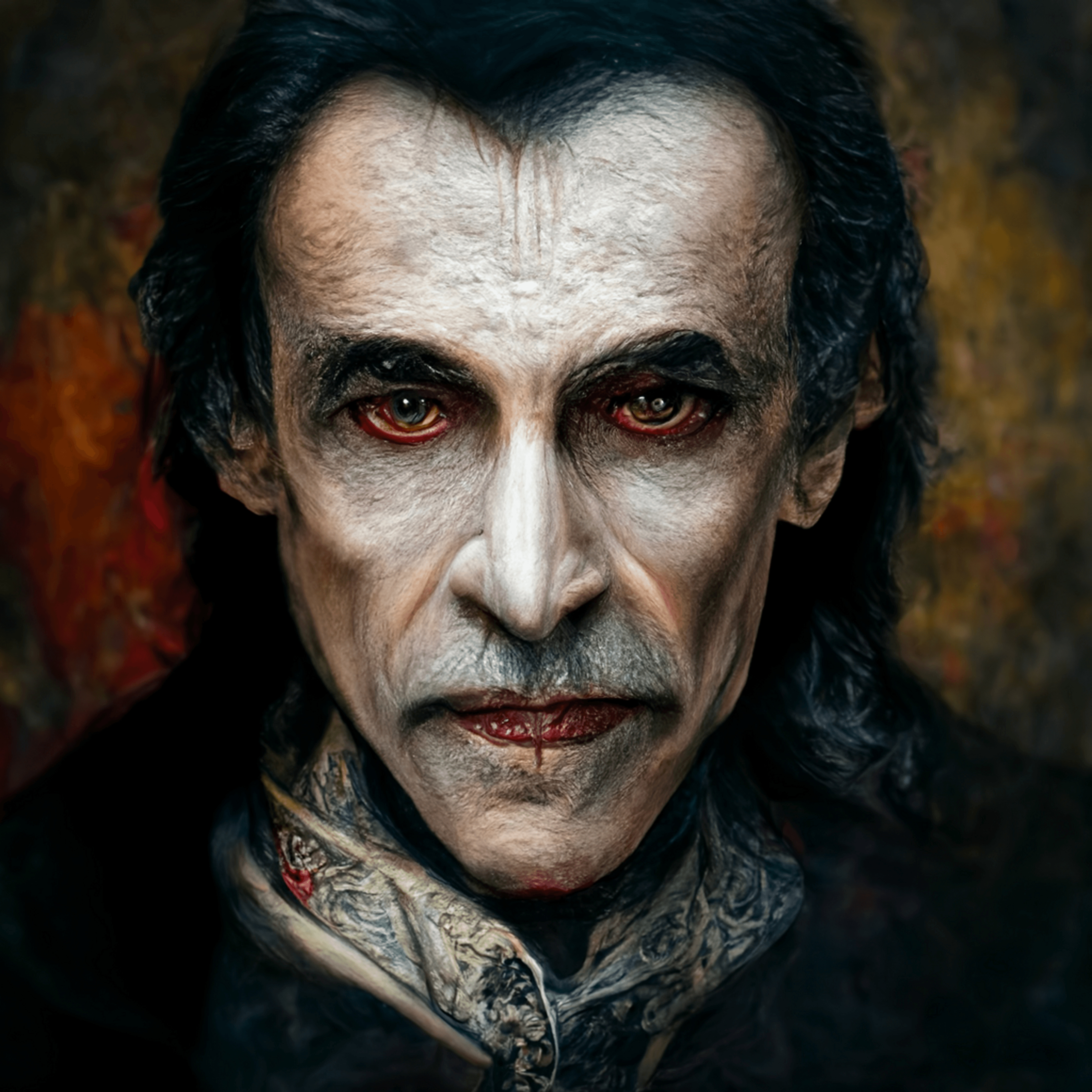 Dracula Dark Art NFT by Sollog 1/1