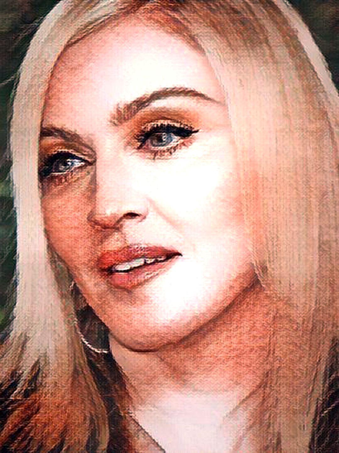 Mdona Hard Fucking - Madonna # 36 - Celeb ART - Beautiful Artworks of Celebrities, Footballers,  Politicians and Famous People in World | OpenSea